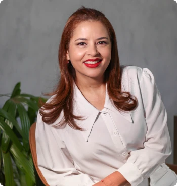 Retrato de Dienys Rodrigues publicado no site institucional da FatoMais